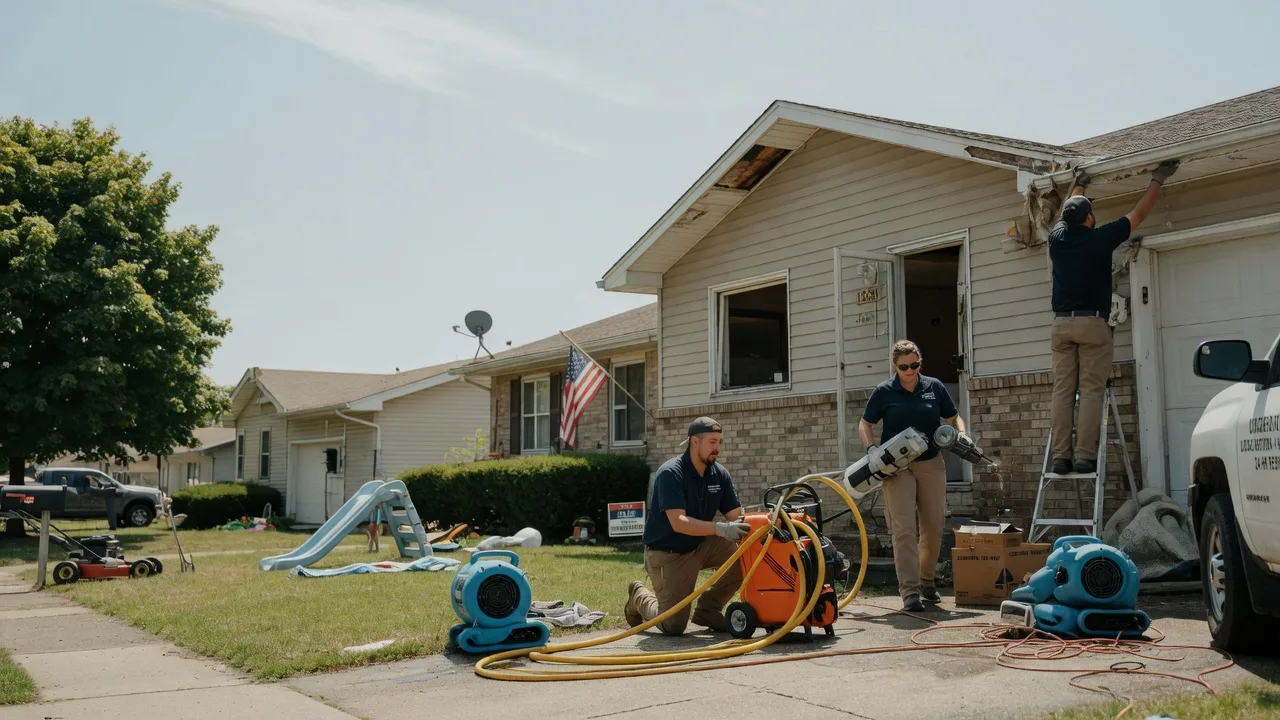Water Damage Restoration in Mount Auburn, IL near me
